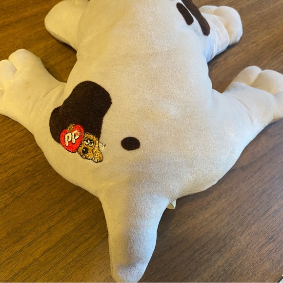 Tonka Vintage 1985 Pound Puppies Gray Brown Spots Large 18” - Picture 3 of 11